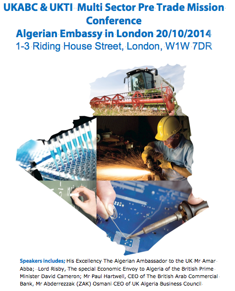 Zak Osmani CEO of UK-algeria Business Council-HE.Mr Amar Algerian embassador-Lord Risby-Mr Paul hartwell